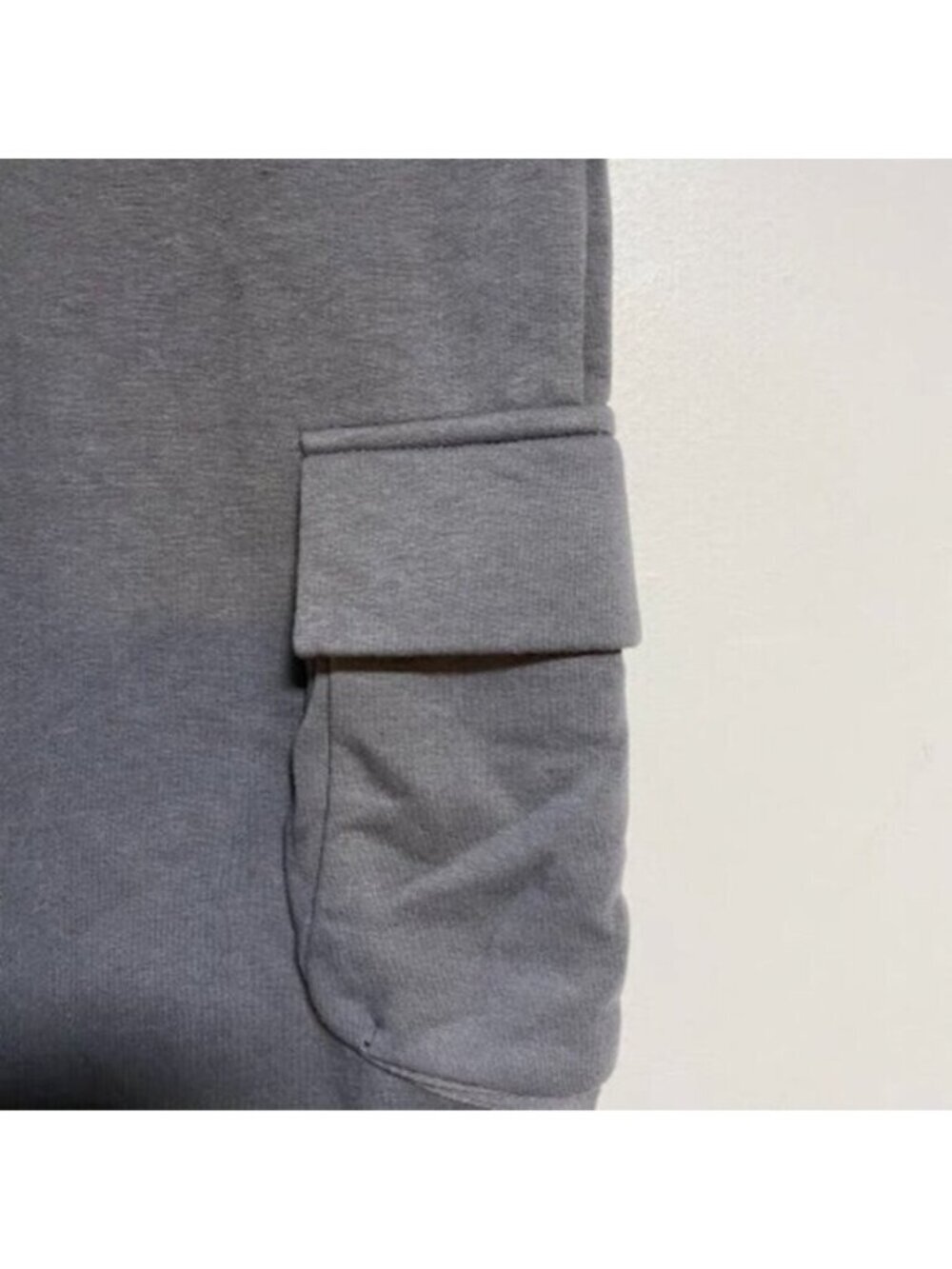 ZARA Cargo Charcoal Gray Women's Sweatpants Size M - Picture 4 of 10